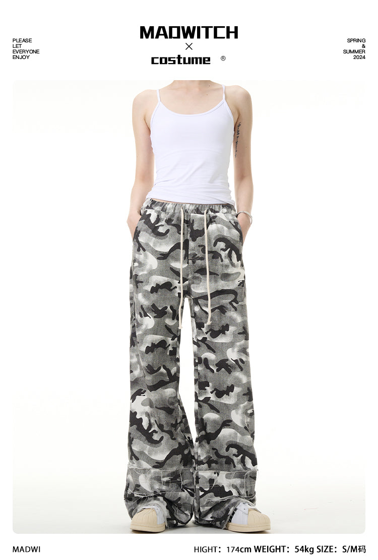 MADWITCH CAMO CASUAL PANTS #WH6974