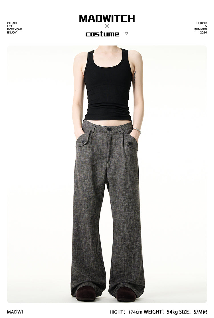 MADWITCH SLIM FIT DRESS PANTS #C757