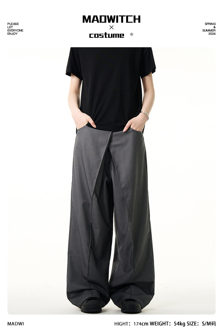 MADWITCH LOOSE FIT DRESS PANTS #C727