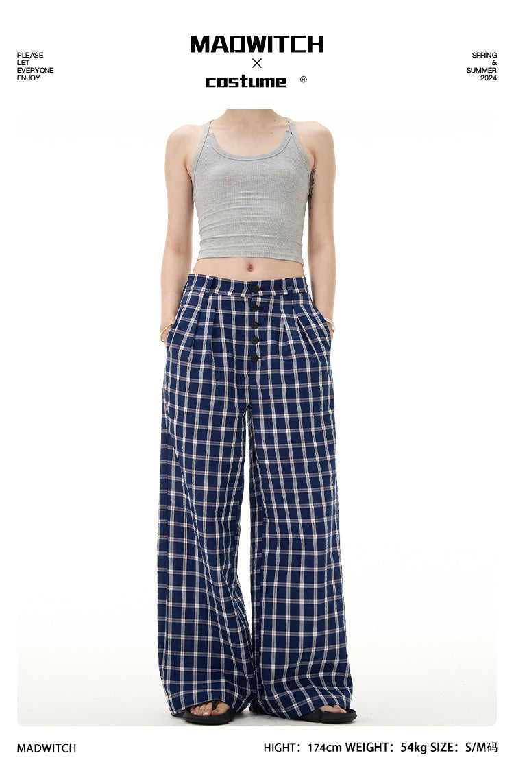 MADWITCH HIGH RISE CASUAL PANTS #DC0146