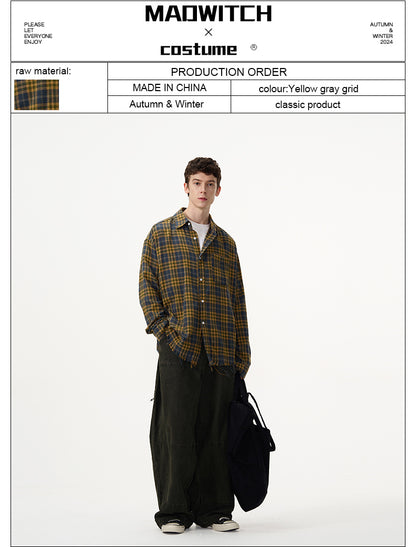 MADWITCH CLASSIC PLAID JACKETS #RC74