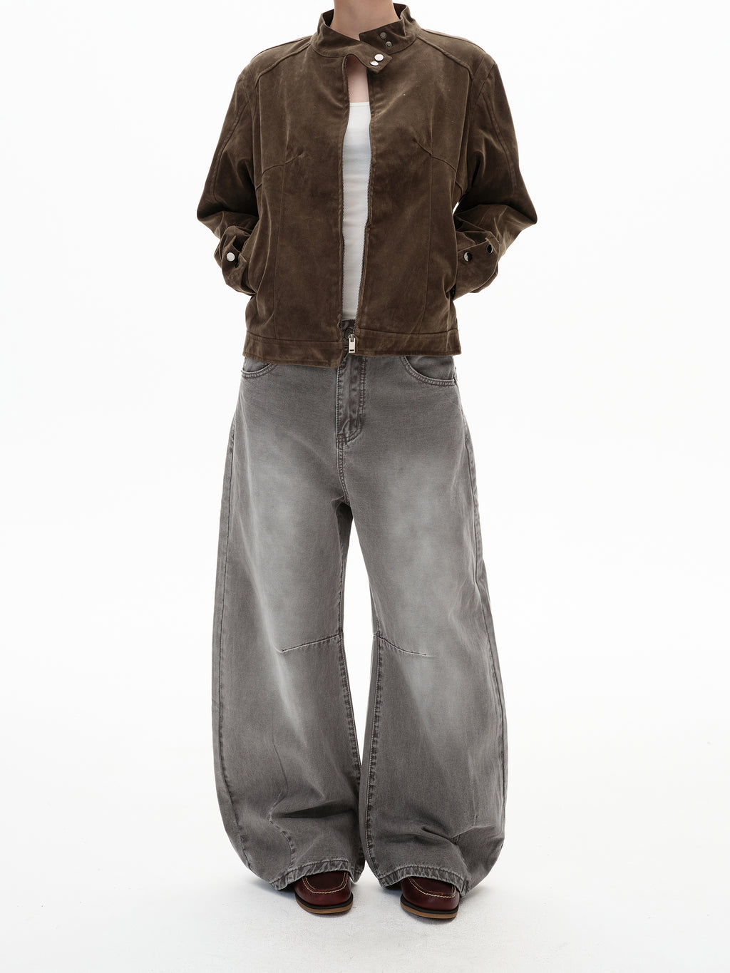 MADWITCH VINTAGE SLUNG JEANS #F9058
