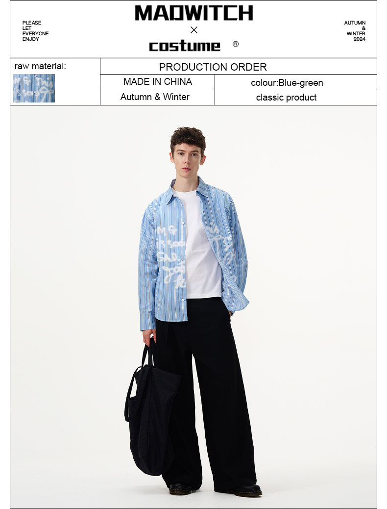 MADWITCH COZY FITTED SHIRT #CY107