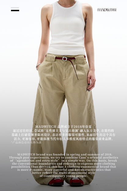 MADWITCH LARGE POCKET CARGO PANTS #CK6665
