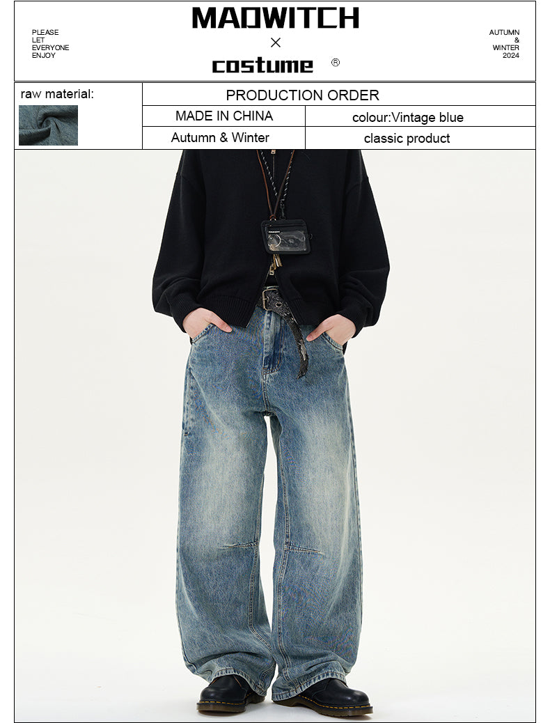 MADWITCH STREET SLIM-FIT JEANS #K5336