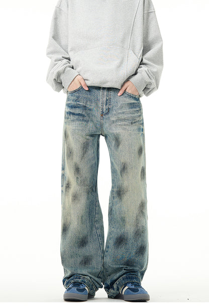 MADWITCH EMBROIDERED JEANS #K5255