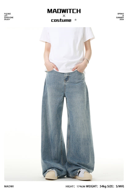 MADWITCH BOYFRIEND STRAIGHT LEG JEANS #DCG6348