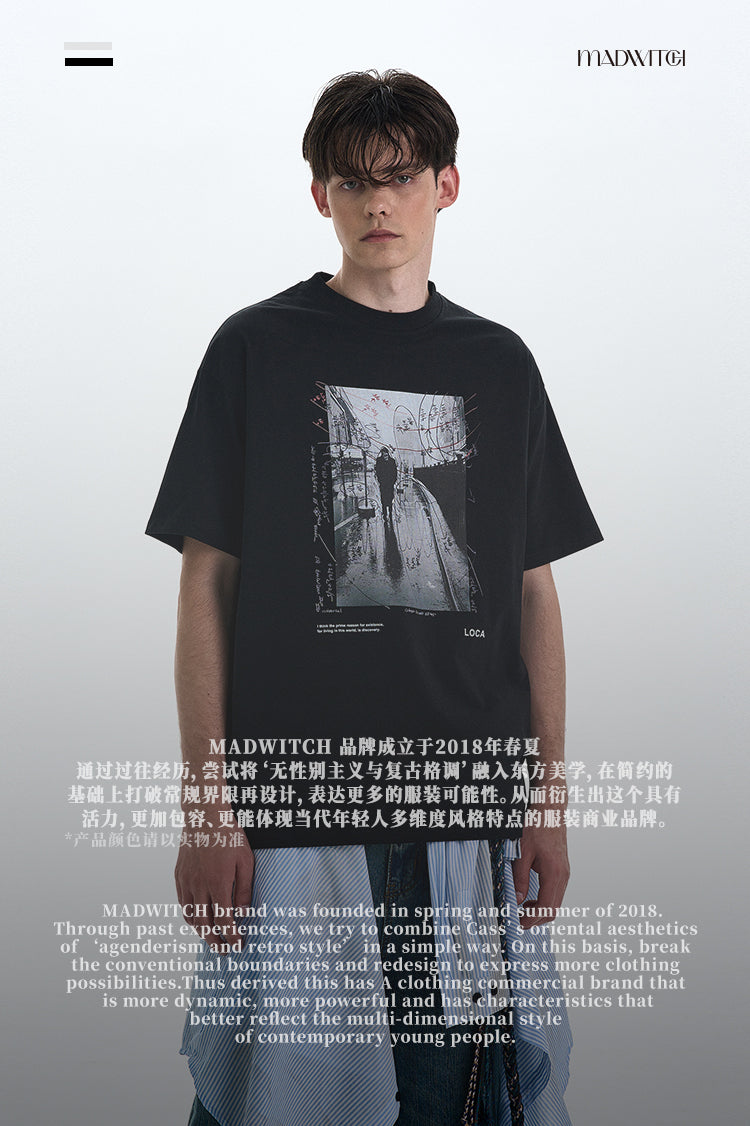 MADWITCH MOOD AESTHETIC TEE #T9501