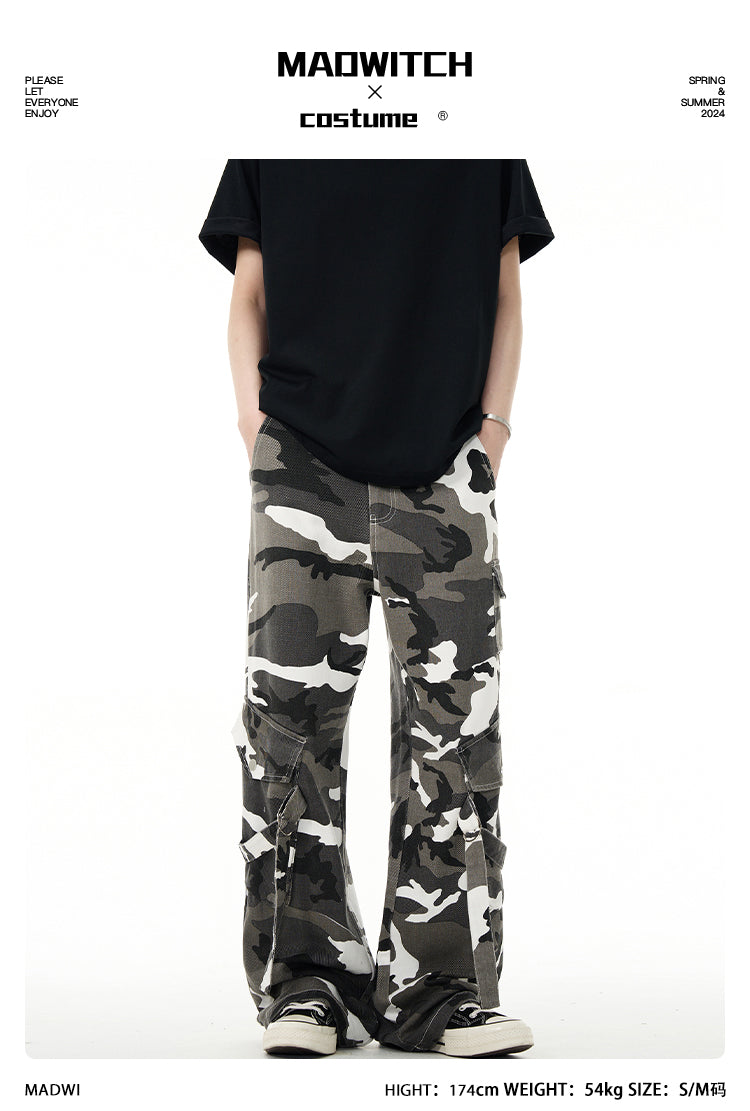 MADWITCH CAMO CASUAL PANTS #C752