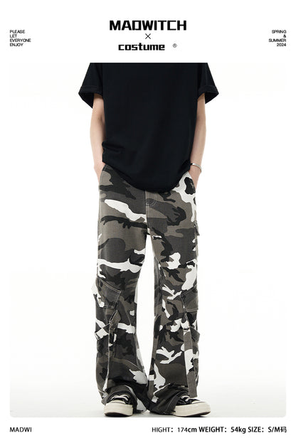 MADWITCH CAMO CASUAL PANTS #C752