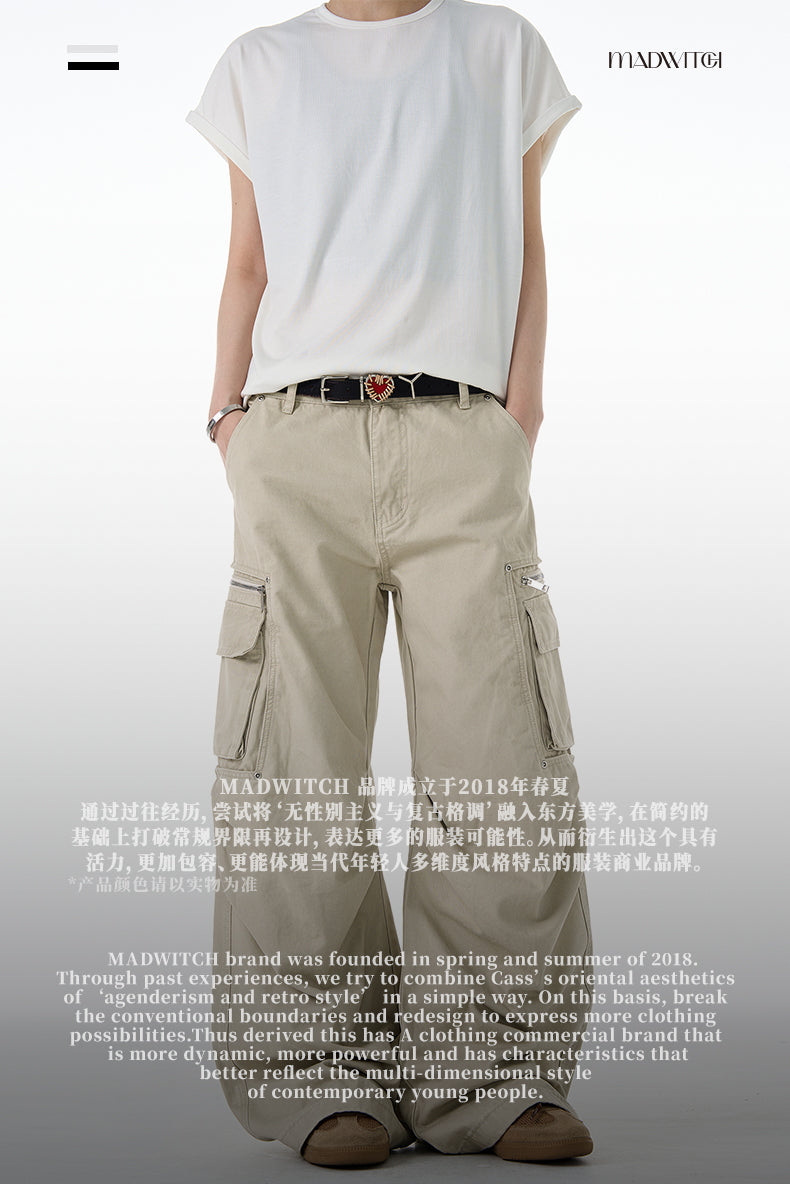 MADWITCH STREETWEAR CARGO PANTS #Z008