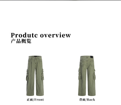 MADWITCH MULTI-POCKET CARGO PANTS #CK3397