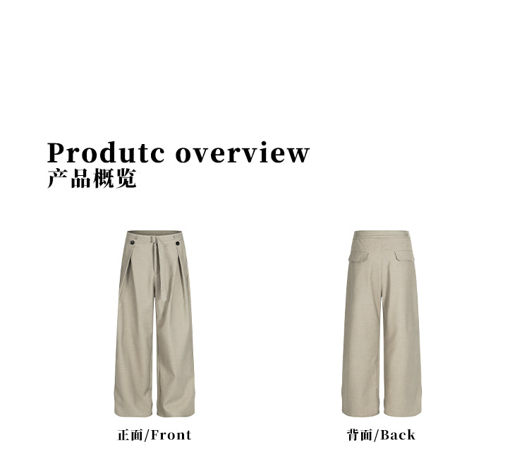 MADWITCH PREMIUM DRAPE DRESS PANTS #C917