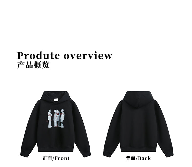 MADWITCH UNISEX GRAPHIC HOODED SWEATSHIRT #RH51