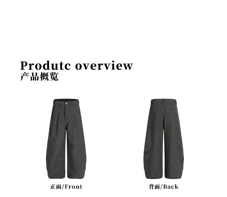 MADWITCH WIDE LEG DRESS PANTS #C916