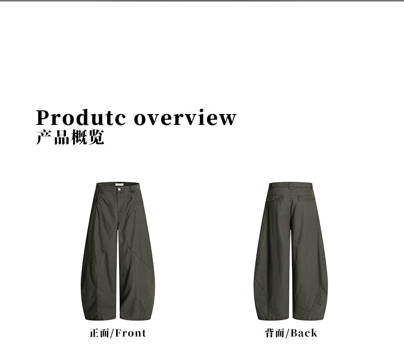 MADWITCH ASYMETRIC PANELED TROUSERS #CK6822