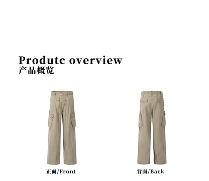 MADWITCH MULTI-POCKET CARGO PANTS #CK6616
