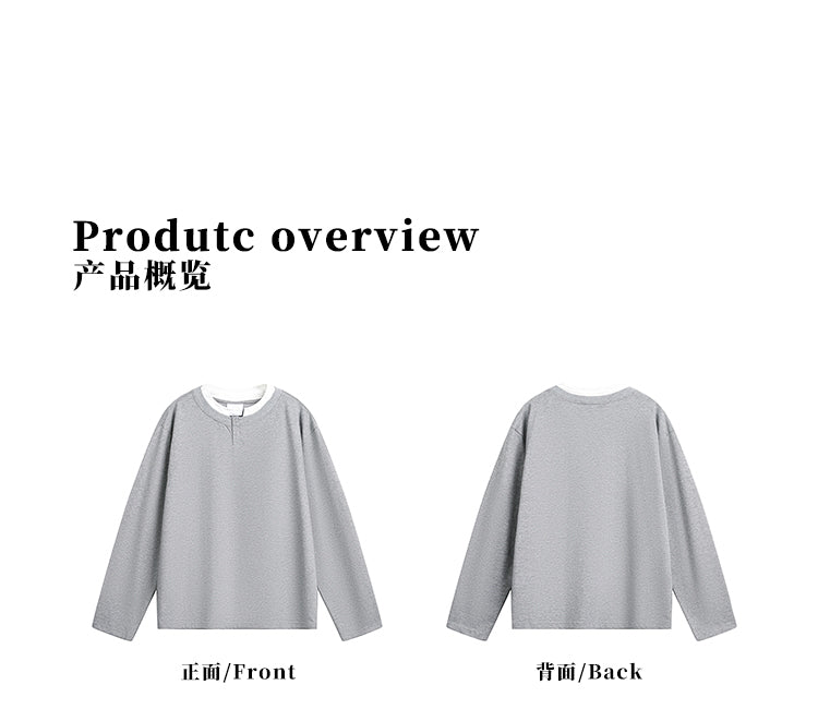 MADWITCH CLEAN FIT FAUX LAYERED SHIRT #RT30