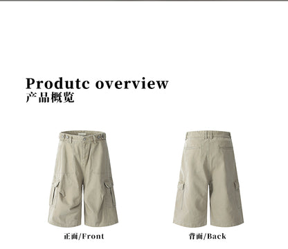 MADWITCH VINTAGE WORKWEAR SHORTS #CK238D