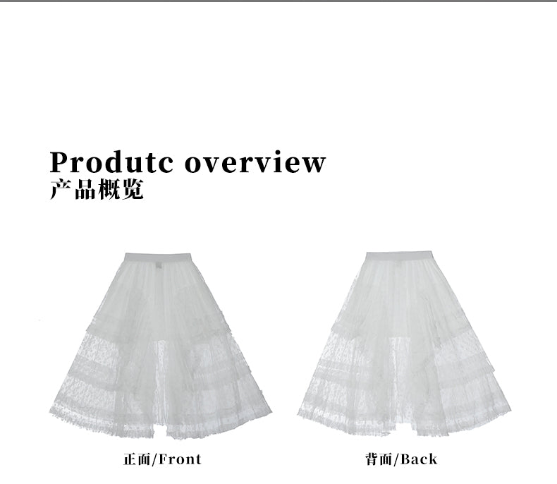 MADWITCH SWEETHEART LACE SKIRT #MS7023