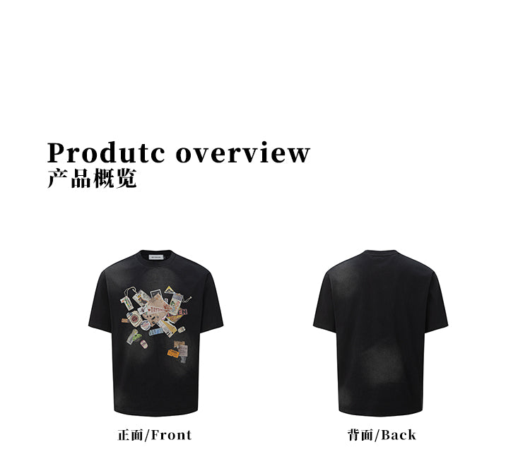 MADWITCH FUN GRAPHIC SHORT SLEEVE TEE #27335