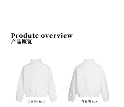 MADWITCH UNISEX ELEVATED STAND COLLAR JACKET #0254