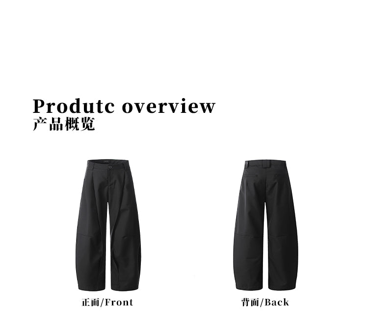 MADWITCH WIDE LEG BAGGY SUIT PANTS #CK6680