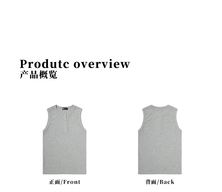 MADWITCH SLIM FIT TANK VEST #C1757C25