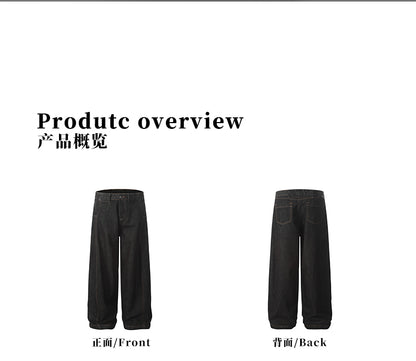 MADWITCH RELAXED FIT CLEAN DENIM PANTS #G6480