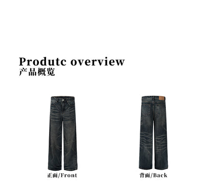 MADWITCH LOOSE VINTAGE JEANS #FX056