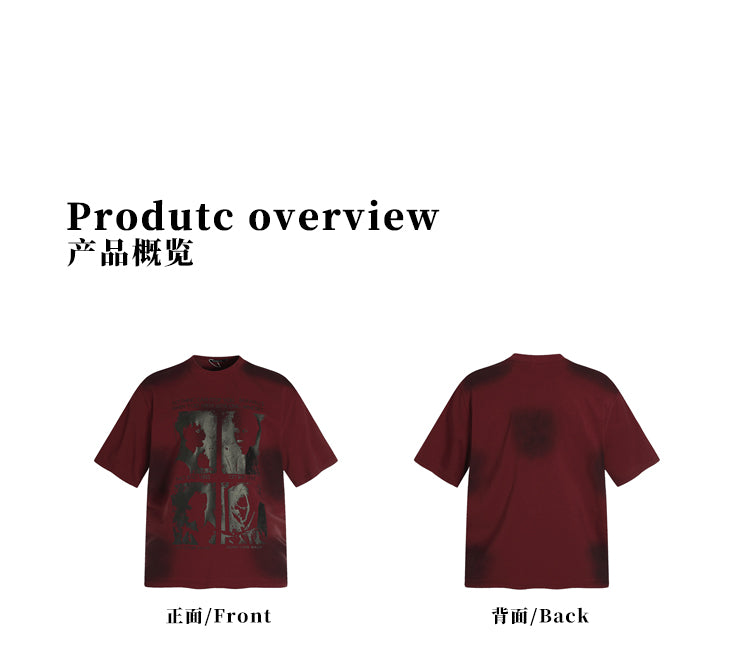 MADWITCH GRAPHIC CASUAL TEE #25703