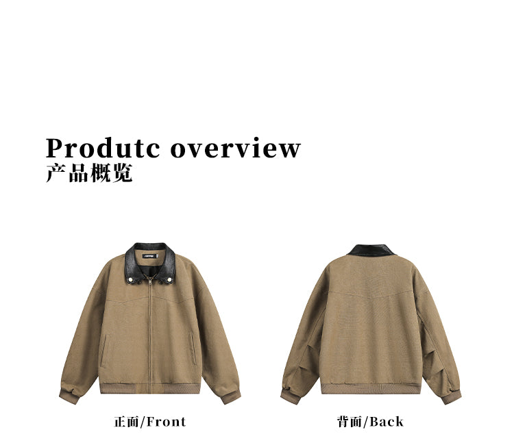 MADWITCH BARN STYLE COLOR-BLOCK JACKET #W218