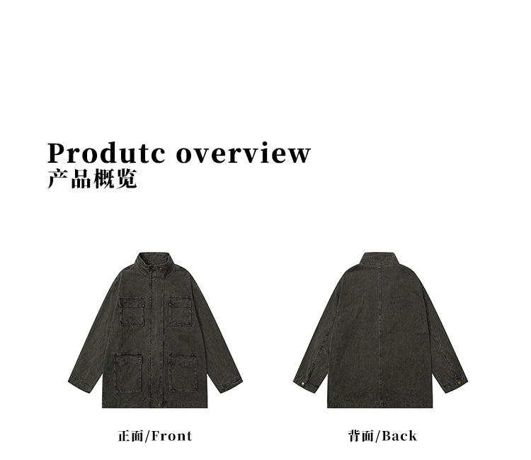 MADWITCH MULTI-POCKET UTILITY JACKET #G1040