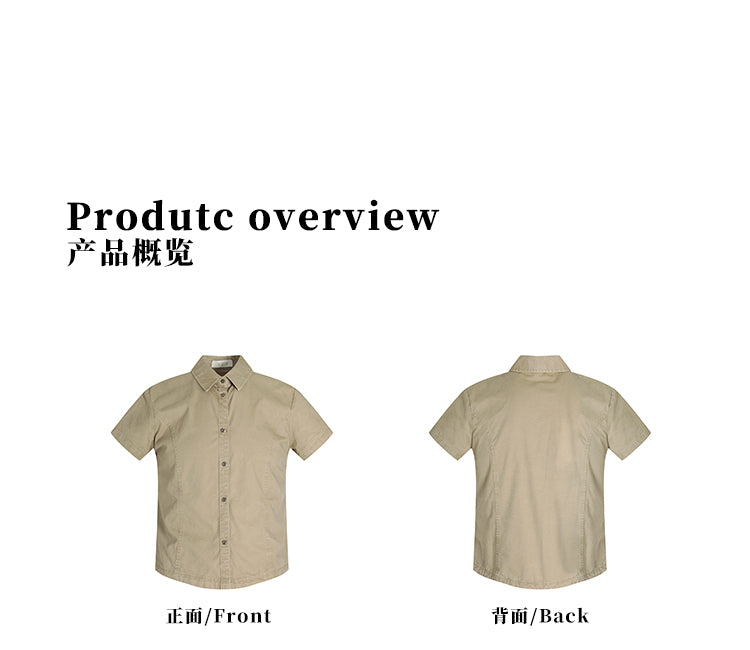 MADWITCH SHORT SLEEVE WORK SHIRT #CW1198N
