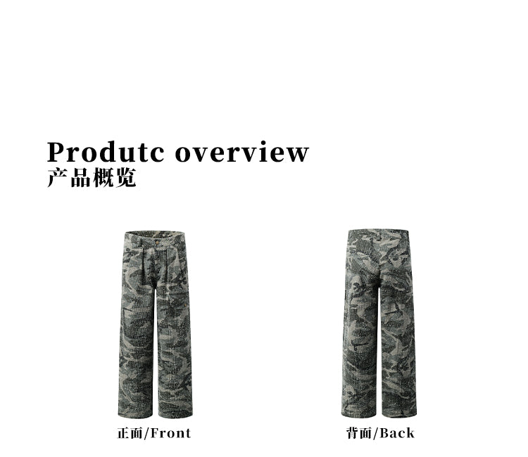 MADWITCH LOOSE FIT HIGH STREET CARGO PANTS #L382