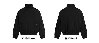 MADWITCH UNISEX ELEVATED STAND COLLAR JACKET #0254