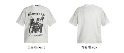 MADWITCH ROCK RETRO TEE #BW25701