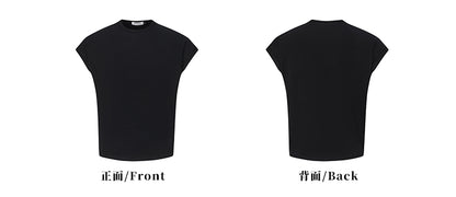MADWITCH WING-SLEEVE STRUCTURED TEE #27342
