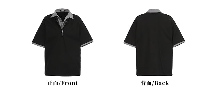 MADWITCH DOUBLE LAYERED T-SHIRT #C1766C25