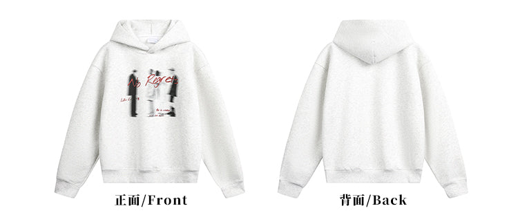 MADWITCH UNISEX GRAPHIC HOODED SWEATSHIRT #RH51