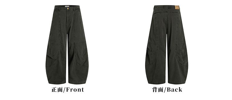 MADWITCH HIGH STREET WIDE LEG PANTS #CK6688