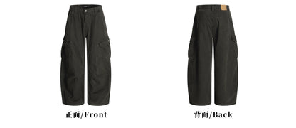 MADWITCH UTILITY RELAXED FIT PANTS #CK3557