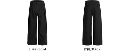 MADWITCH UNISEX WIDE LEG STRAIGHT DRESS PANTS #C915