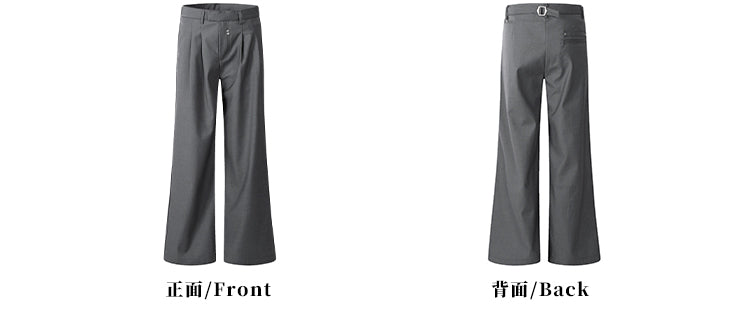 MADWITCH CASUAL STRAIGHT LEG TROUSERS #CK6619