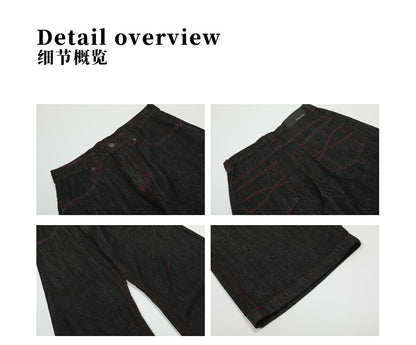MADWITCH VINTAGE ANKLE-WRAP DENIM #G6697