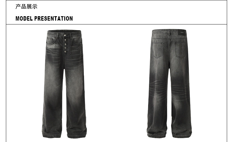 MADWITCH HIGH QUALITY DENIM JEANS #G6400