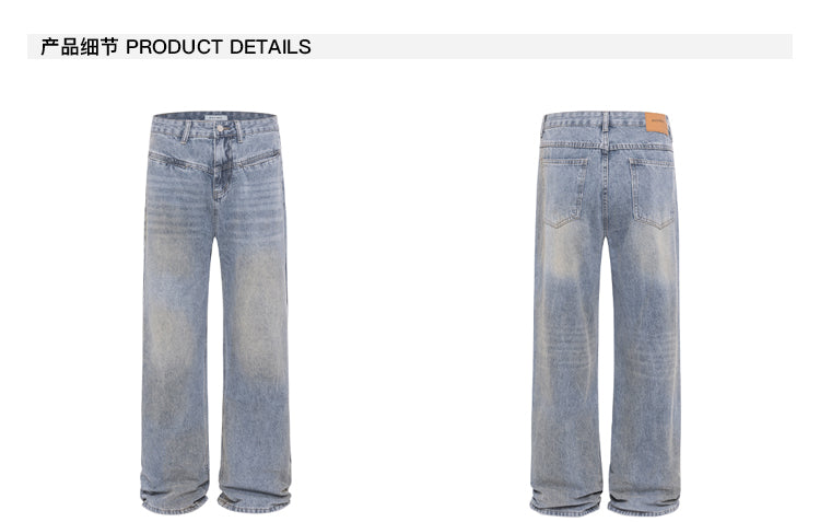 MADWITCH VINTAGE WASHED JEANS #WH6952