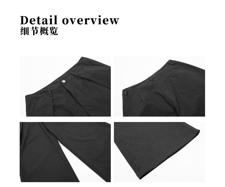 MADWITCH LUXURY STRIPED TROUSERS #C905