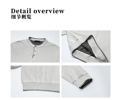 MADWITCH UNISEX RELAXED FIT CASUAL LONG SLEEVE #C258Q25