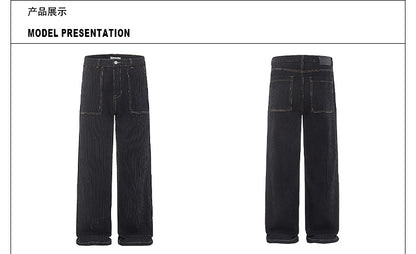 MADWITCH FITTED STRAIGHT LEG JEANS #WHOA003